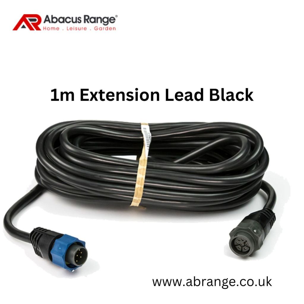 Black 1m Extension Lead: Power Up Your&nbsp;Devices