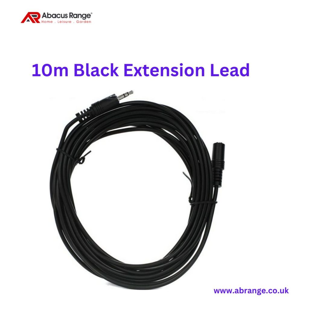10m Black Extension Lead: Power Up Your&nbsp;Connections!